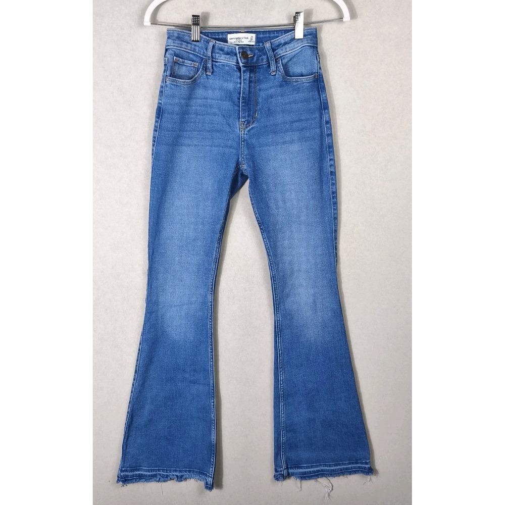 Abercrombie and‎ Fitch Vintage Flare Ultra High Rise Jeans size 24/00 Regular